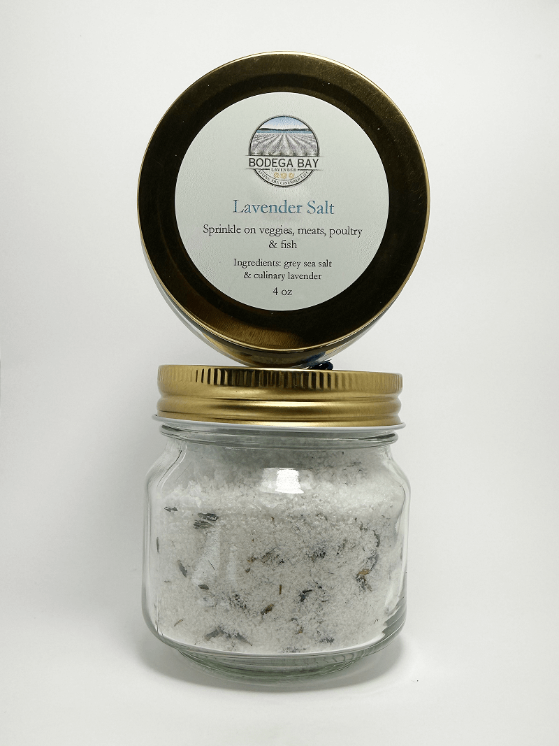 Lavender Salt (4oz) - Bodega Bay Lavender