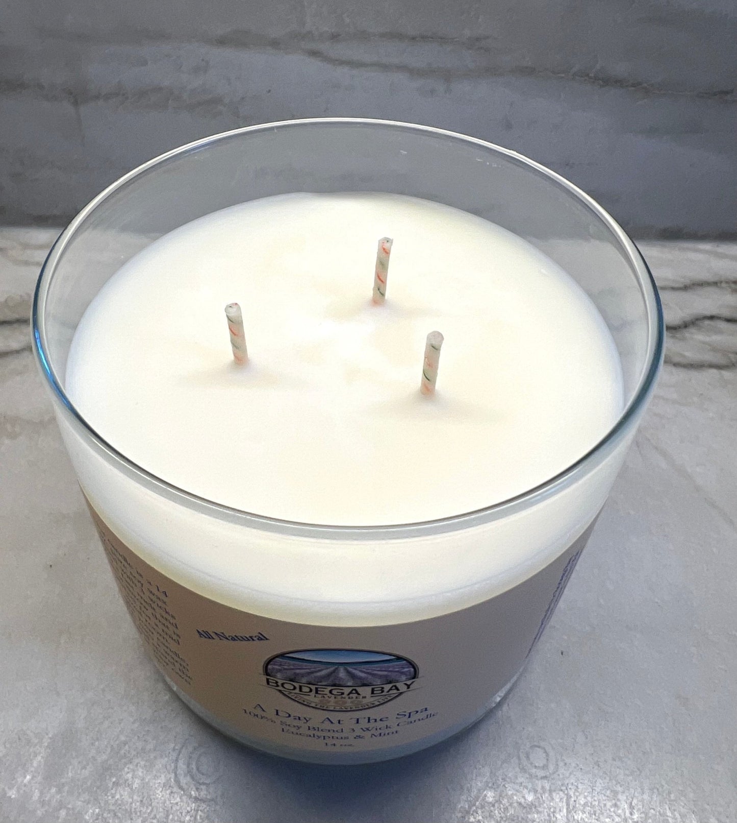 Secret Summer Garden Soy Candle (14oz) - Bodega Bay Lavender