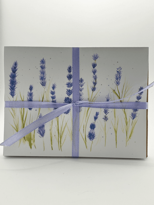 4x6 Watercolor Lavender Notecards (8pc) - Bodega Bay Lavender