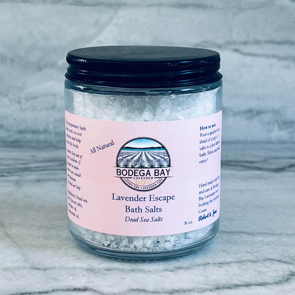 Bring the Spa to your Bathtub! Bath Salts and Candle Gift Set