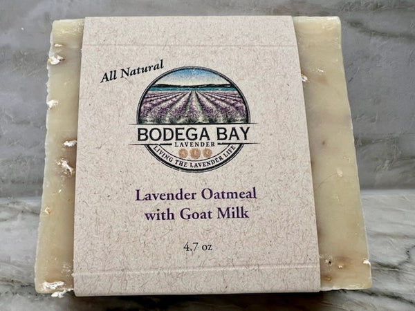 Lavender Oatmeal Goat Milk Soap