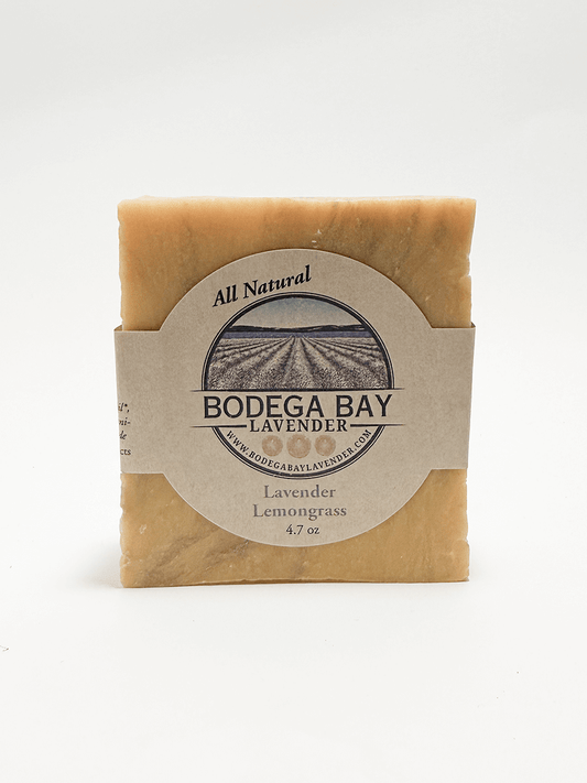 Lavender Lemongrass Soap (4.7oz) - Bodega Bay Lavender