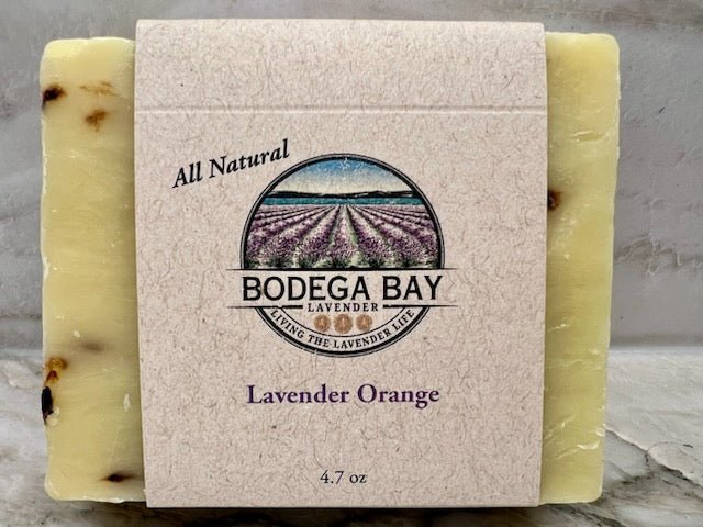 Lavender Orange Soap (4.7oz) - Bodega Bay Lavender
